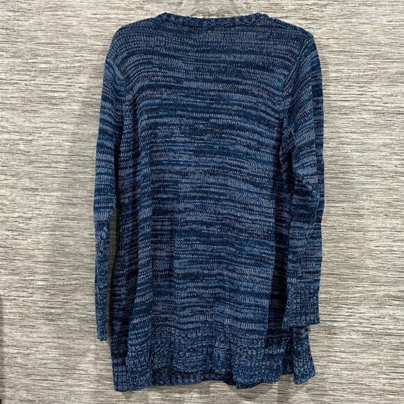 Jason Maxwell Womens Blue Cable Knit Sweater With Pockets Size 2X - Picture 5 of 5